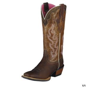 Ariat Crossfire Caliente Western Boot Size 10 B